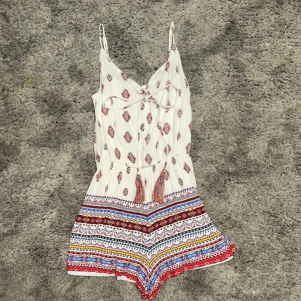 Boho Patterned Romper